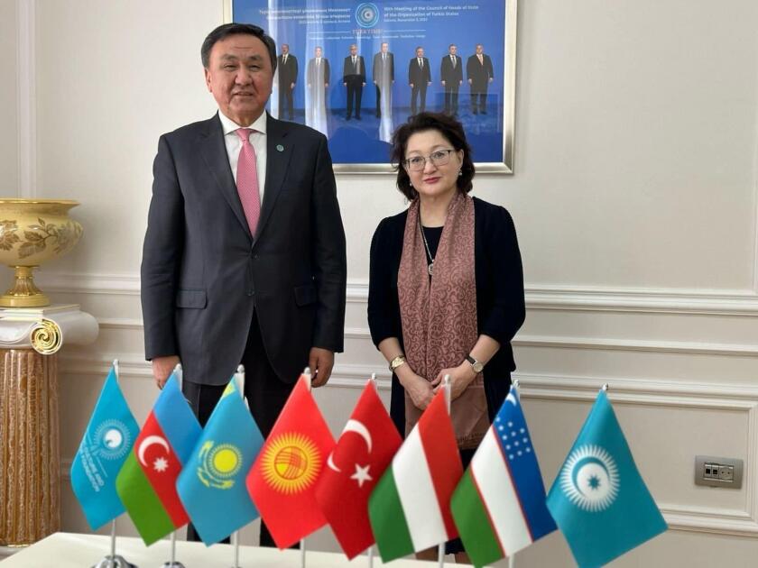 Генсек Организации тюркских государств посетил Международный фонд тюркской культуры и наследия