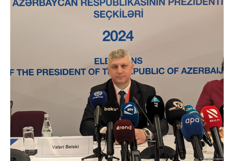 Наблюдательная миссия из Беларуси отмечает прозрачность процесса голосования на президентских выборах в Азербайджане