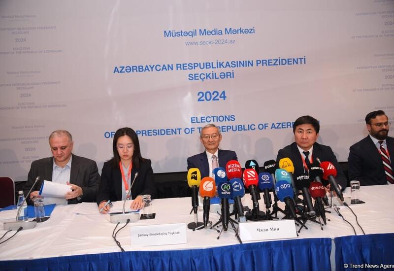 В ходе миссии ШОС по наблюдению за выборами в Азербайджане не поступало ни одного заявления о нарушениях
