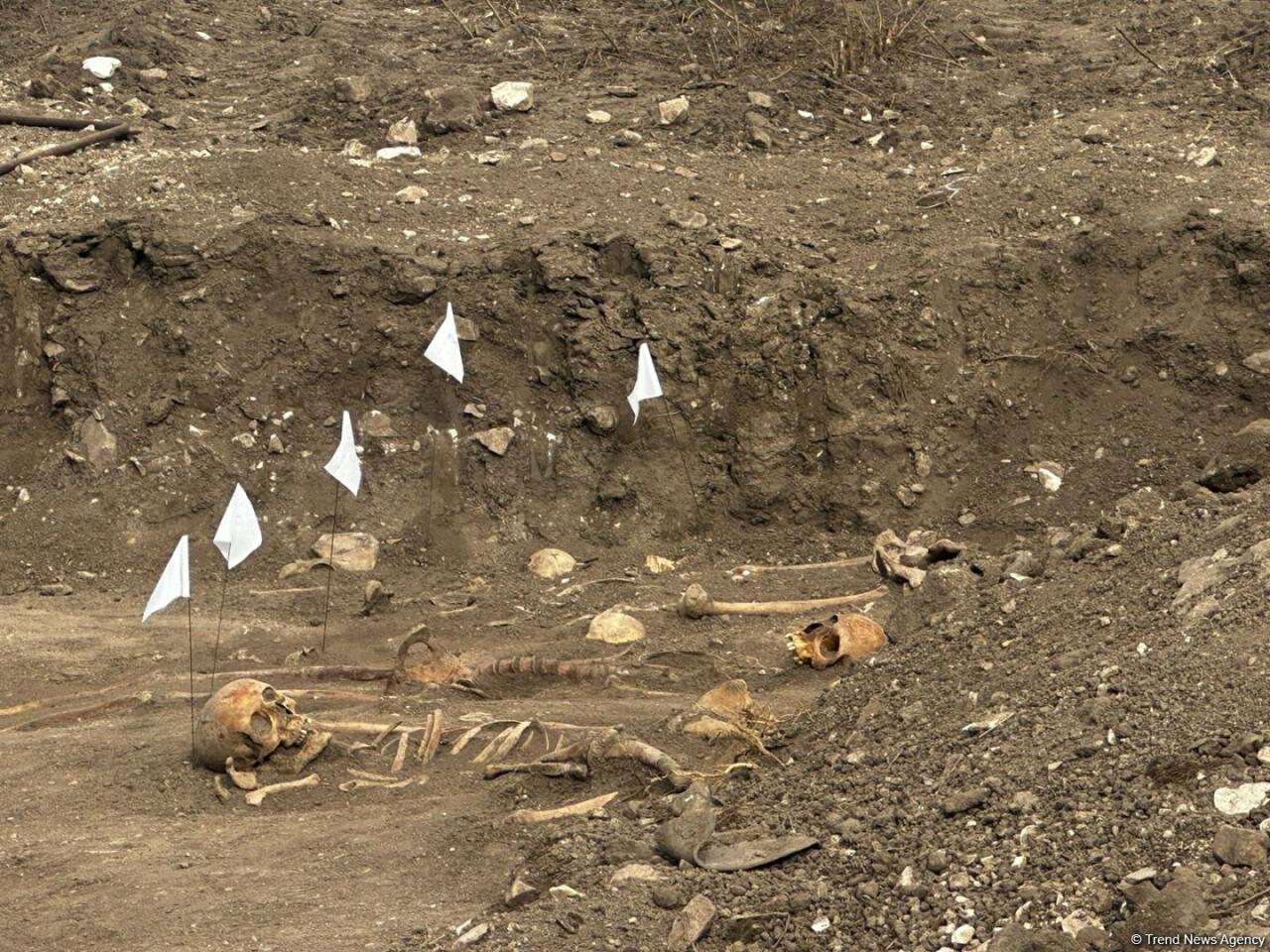 В Аскеране обнаружено массовое захоронение