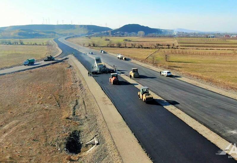 Завершаются работы по расширению дороги до государственной границы с Грузией