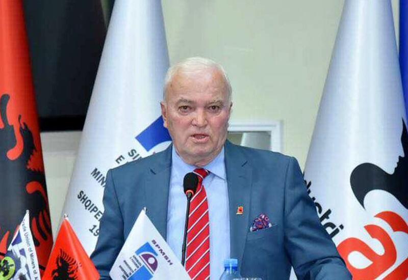 Президент Союза независимых профсоюзов Албании поздравил Президента Ильхама Алиева