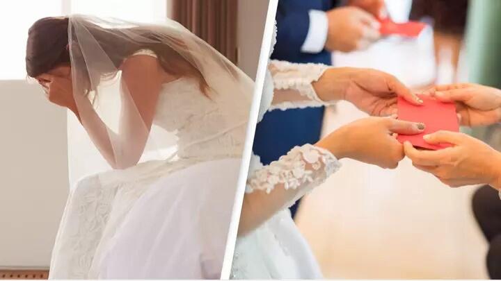Невеста потребовала от гостей на свадьбе огромные деньги