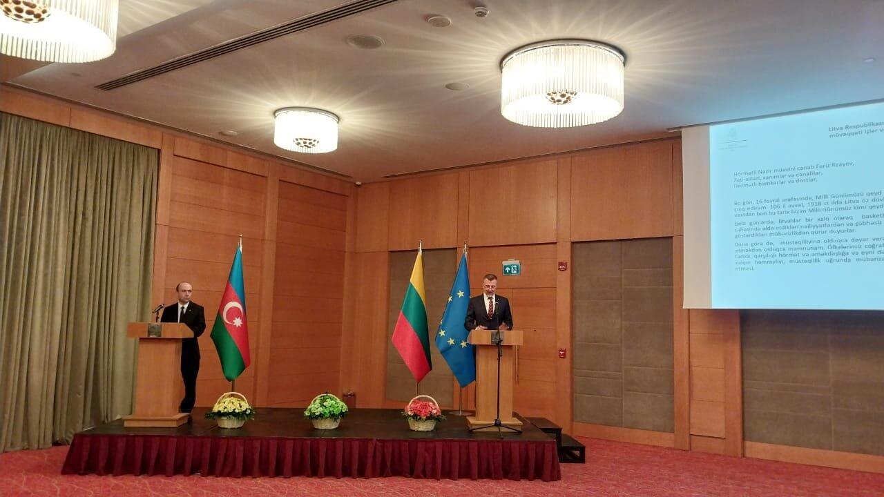 Отношения с Азербайджаном стратегически значимы для Литвы