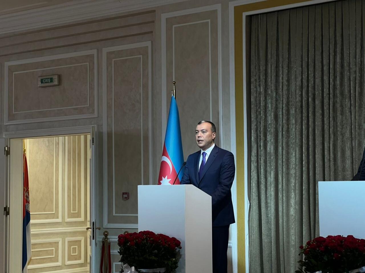 Сахиль Бабаев о поддержке Сербией проведения конференции COP29 в Баку
