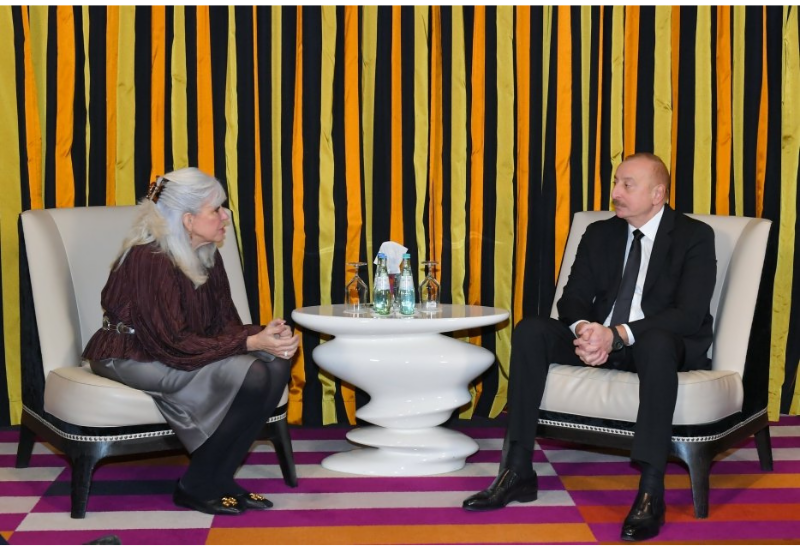 Президент Ильхам Алиев встретился с генеральным вице-президентом The Rockefeller Foundation