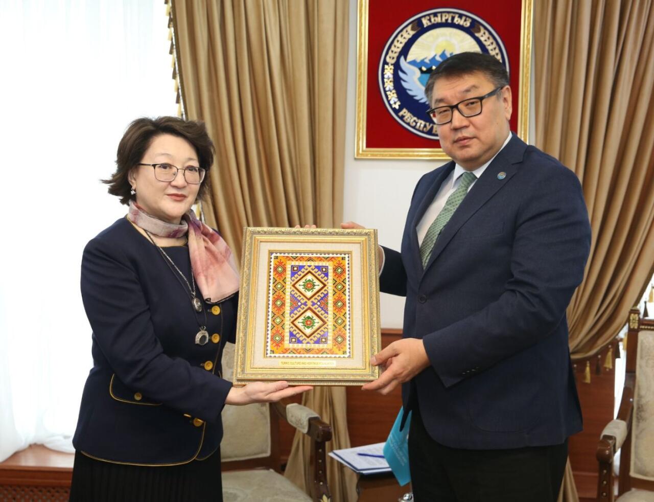 Начался визит Президента фонда тюркской культуры и наследия в Кыргызскую Республику