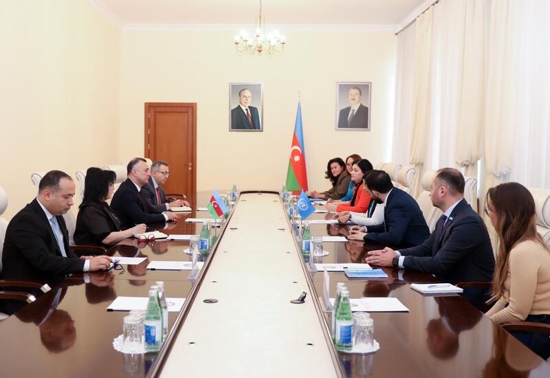 Минздрав Азербайджана обсудил расширение сотрудничества с ЮНИСЕФ