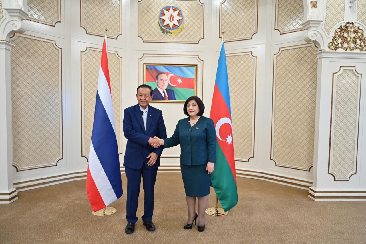 Сахиба Гафарова провела обсуждения с президентом Национальной ассамблеи Таиланда