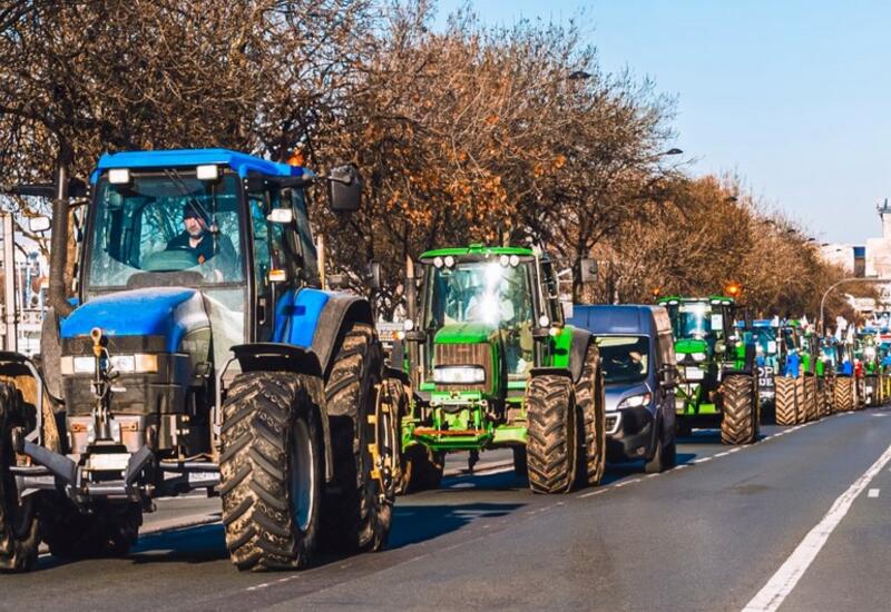 В Чехии начались протесты фермеров против аграрной политики ЕС