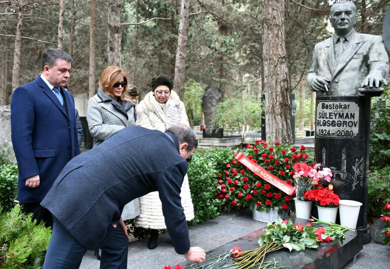 В Баку почтили память видного композитора Сулеймана Алескерова