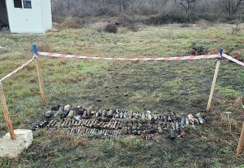 В Агдамском районе обнаружены неразорвавшиеся боеприпасы