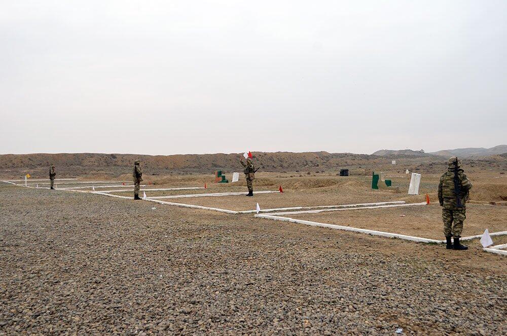 В азербайджанской армии прошли занятия по огневой подготовке