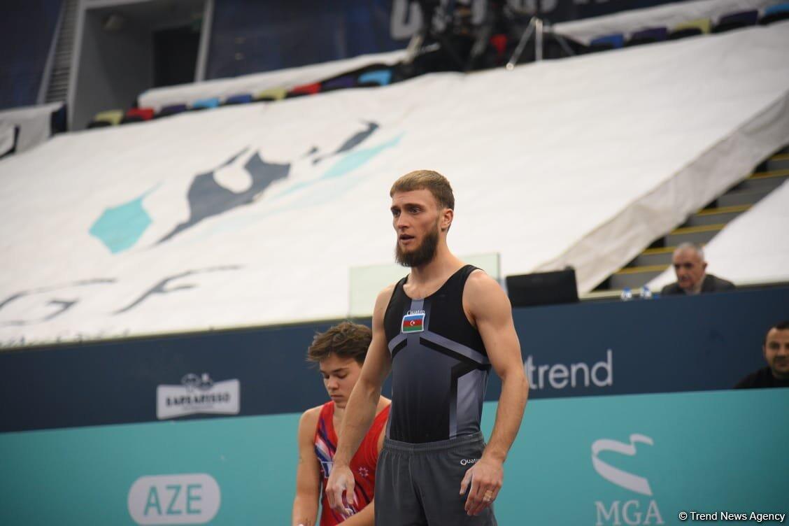 Азербайджанские гимнасты Михаил Малкин и Адиль Гаджизаде вышли в финал Кубка мира в Баку