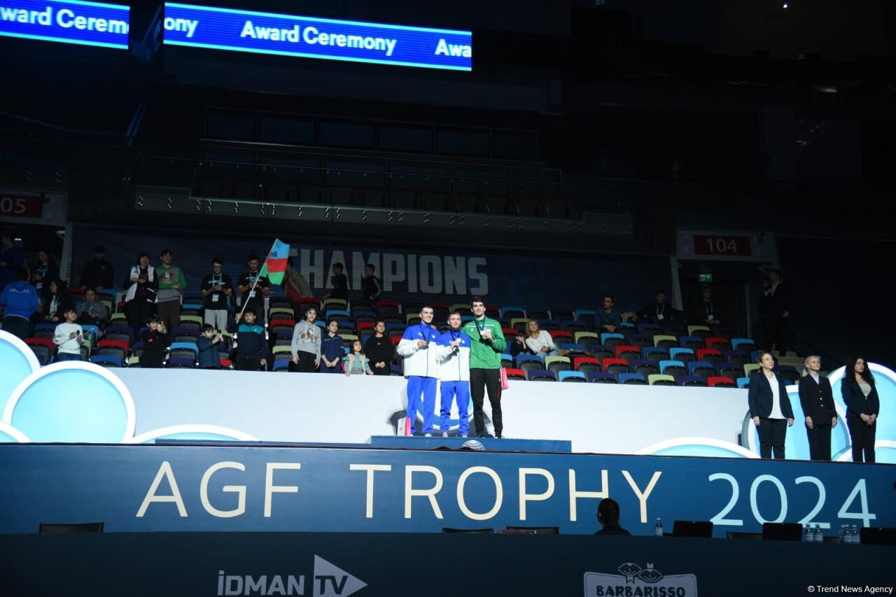 Состоялась церемония награждения победителей Кубка мира в Баку