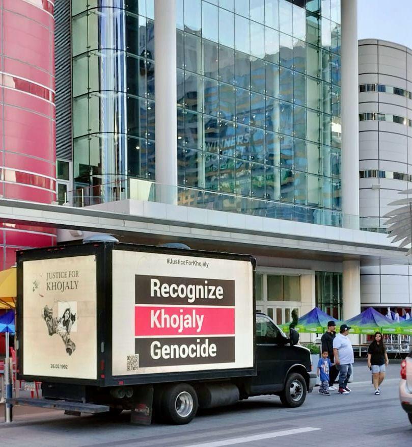 В США прошла акция по случаю 32-й годовщины Ходжалинского геноцида