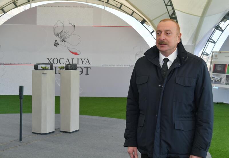 Президент Ильхам Алиев: Мы не могли бы успокоиться без освобождения Ходжалы