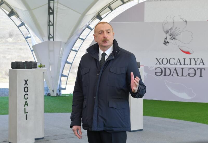 Президент Ильхам Алиев: В следующем году начнется первое переселение в Агдам