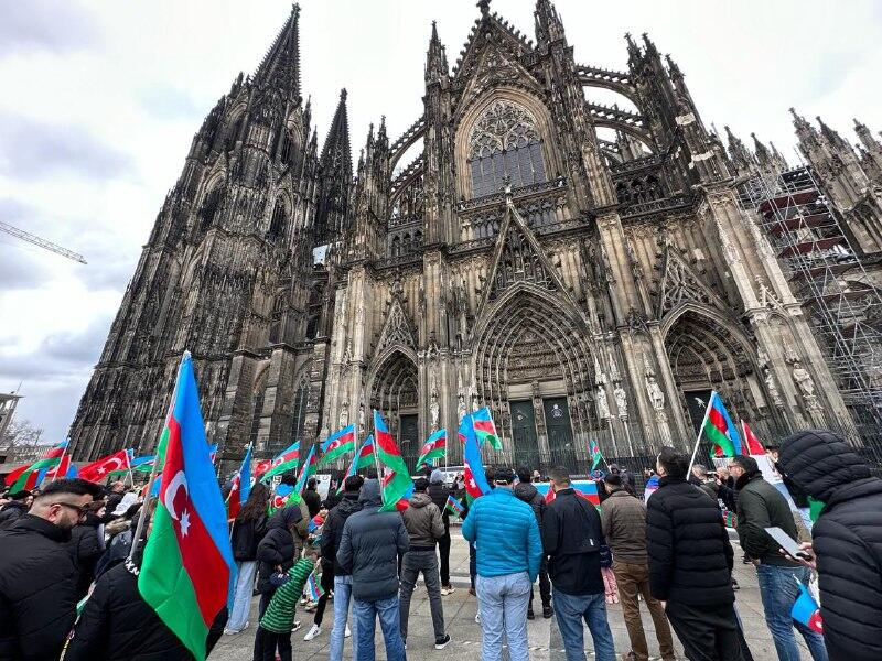 В Германии прошла акция памяти жертв Ходжалинского геноцида