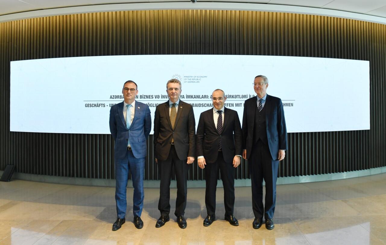 Азербайджан и Германия обсудили реализацию совместных проектов