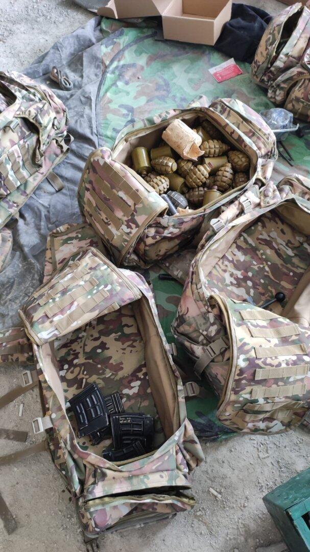 Армянское вооружение найдено в детсаду Ханкенди