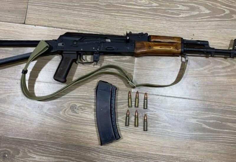 В Кюрдамире обнаружены оружие и боеприпасы