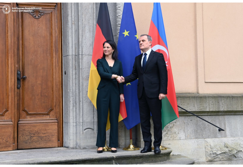 Состоялась встреча глав МИД Германии и Азербайджана