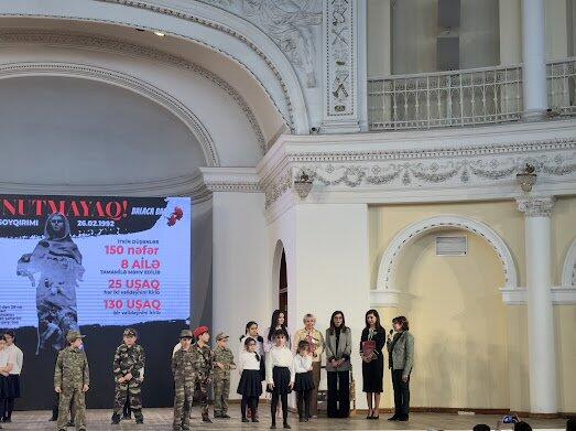 В Баку представлена театрально-музыкальная постановка, посвященная Ходжалинскому геноциду