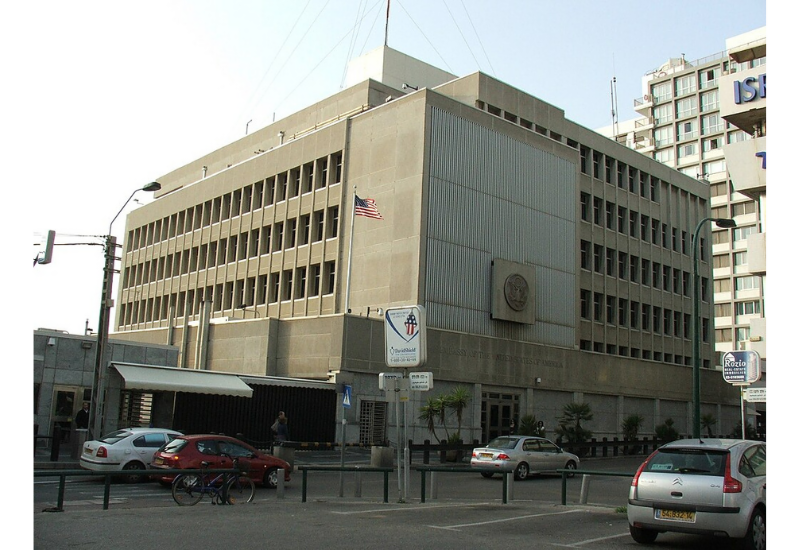 Близ дипмиссии США в Тель-Авиве обнаружили подозрительный предмет
