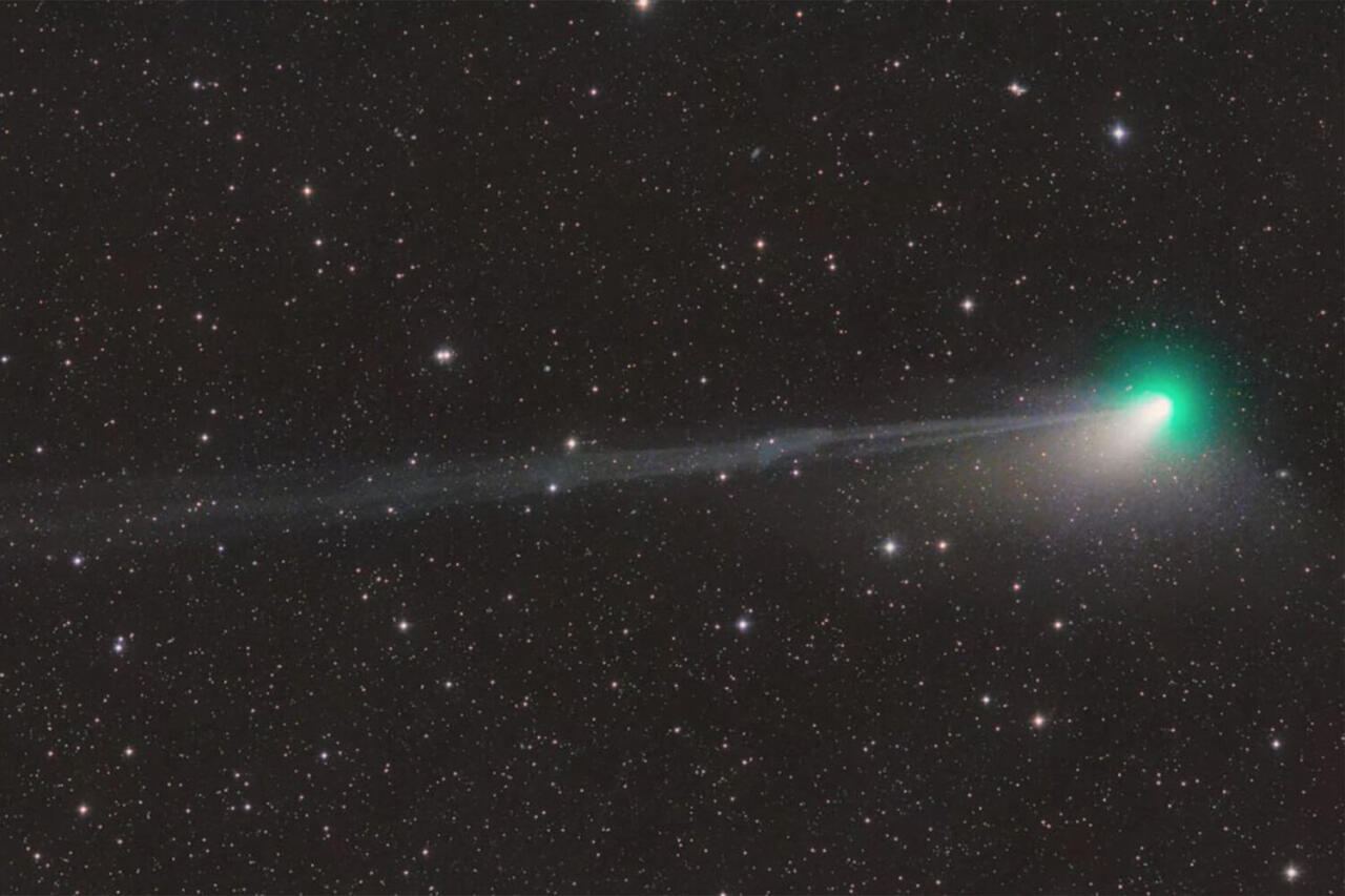Зеленая «дьявольская» комета вспыхнет над Землей
