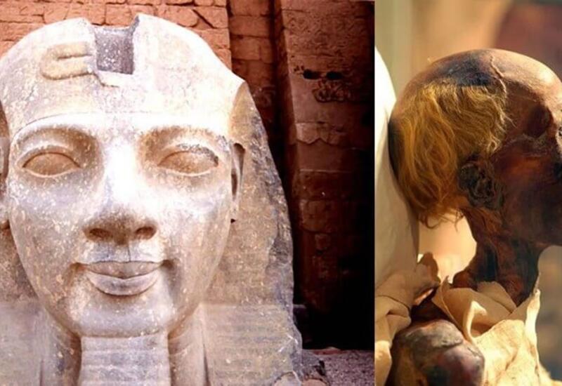 Найдена верхняя часть статуи фараона Рамзеса II