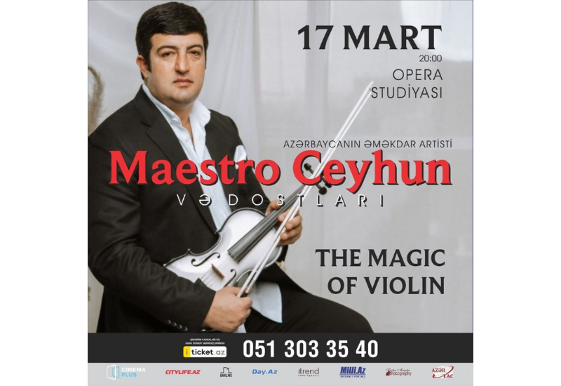 Маэстро Джейхун выступит с концертом в Баку