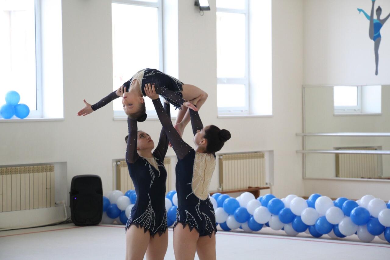 В Баку прошло мероприятие "Спорт начинается с гимнастики"