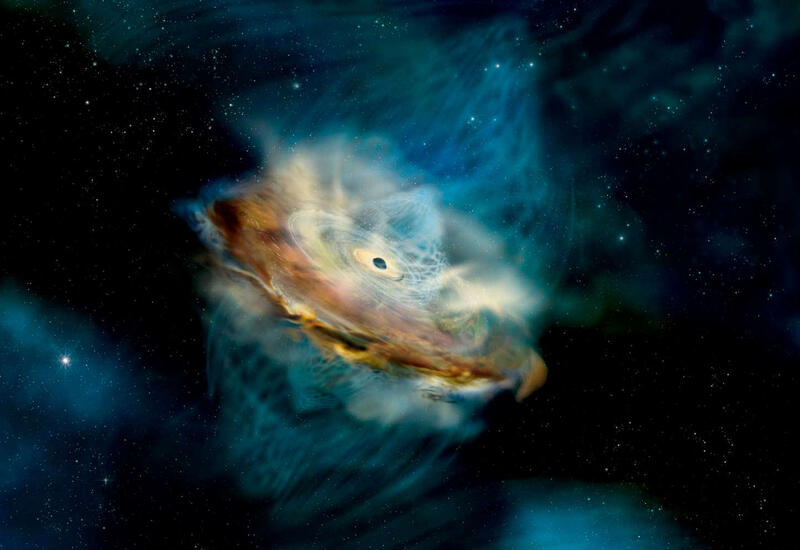 Астрономы обнаружили один из мощнейших взрывов черных дыр в истории Вселенной
