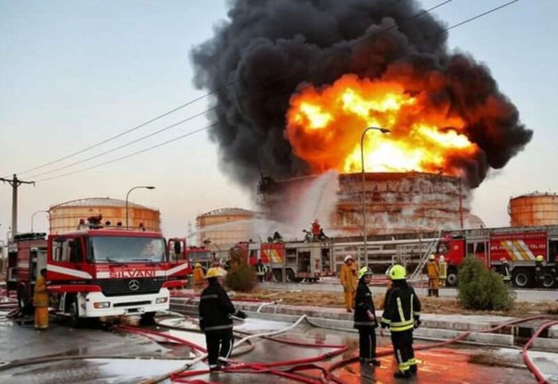 На нефтеперерабатывающем заводе в Иране произошел взрыв