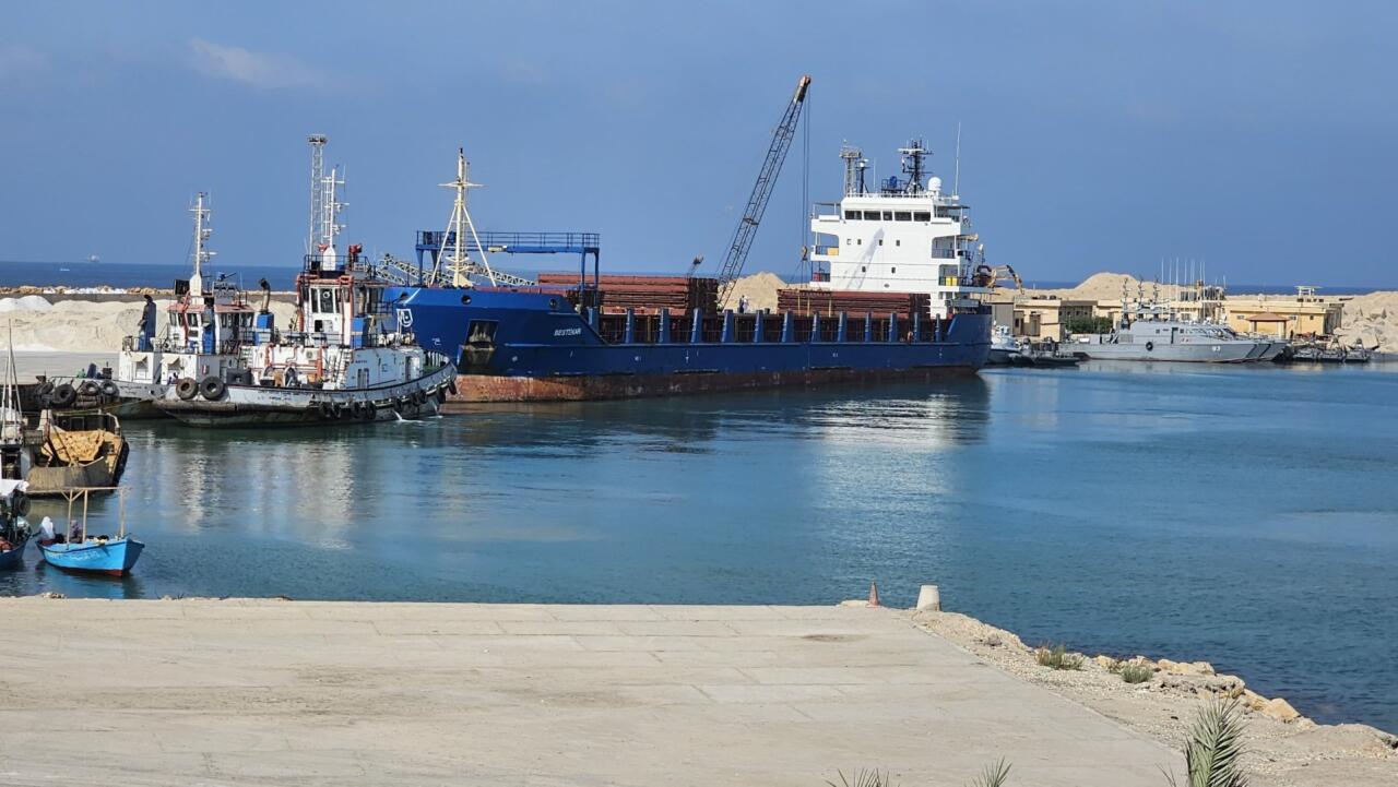Турецкий корабль «Доброта» прибыл в Египет