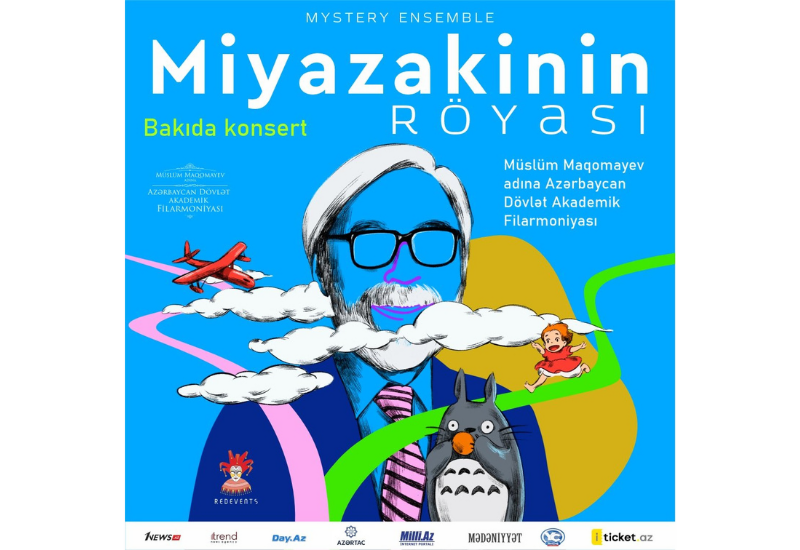 В Баку пройдет концерт современного оркестра Mystery Ensemble под названием "Сны Миядзаки"