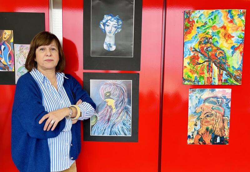 Картины азербайджанских художников представлены в Париже: