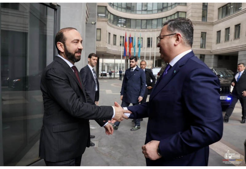 В Ереване состоялась встреча глав МИД Армении и Казахстана