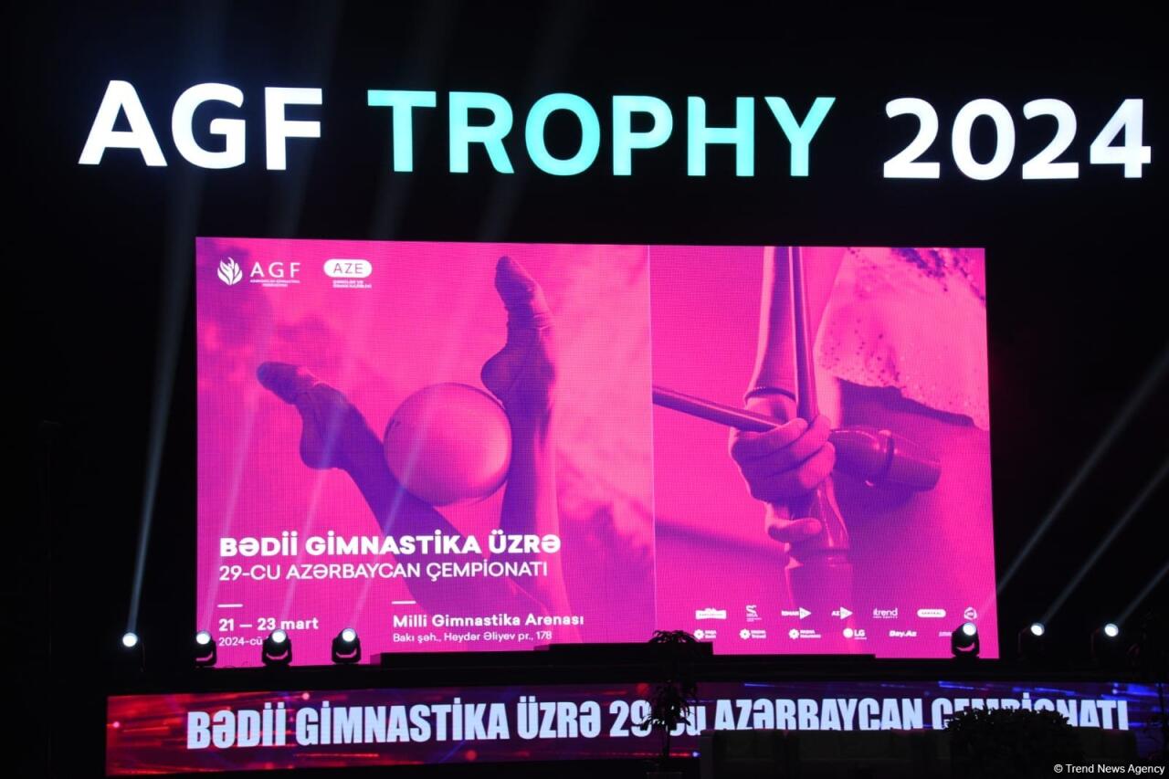 В Баку проходят соревнования 29-го чемпионата Азербайджана по художественной гимнастике