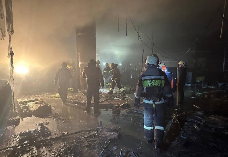 Спасатели приступили к разбору завалов в "Крокус Сити Холле"
