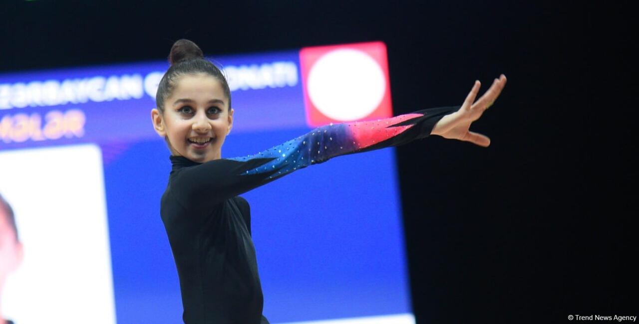 В Баку проходит заключительный день соревнований 29-го чемпионата Азербайджана по художественной гимнастике