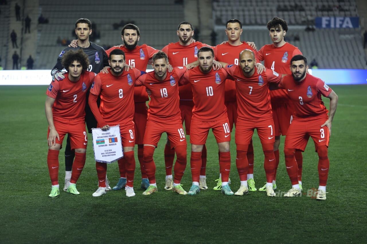 Сборная Азербайджана одержала 60-ю победу в 296 играх