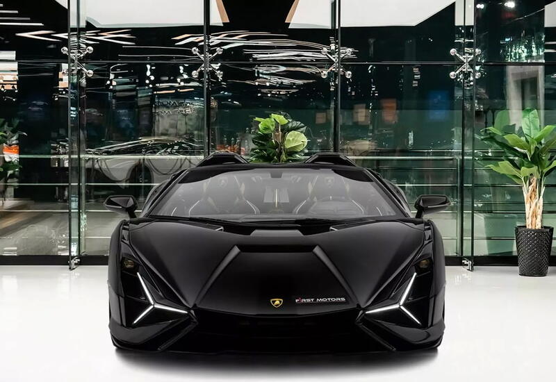 Редчайший супергибрид Lamborghini Sian FKP 37 Roadster появился в продаже в Дубае