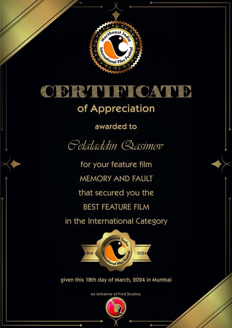 Азербайджанский фильм признан лучшим в Индии