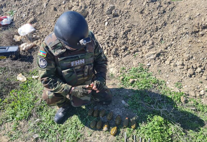 В Хырдалане обнаружены боевые гранаты