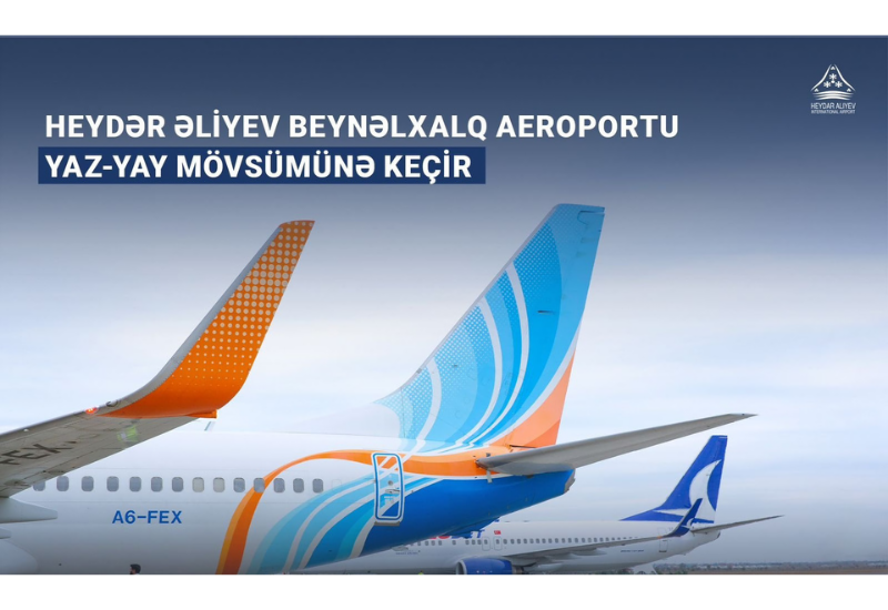 Международный аэропорт Гейдар Алиев переходит на весенне-летнее расписание полетов