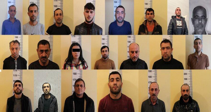 Задержаны десятки людей за торговлю наркотиками и кражи