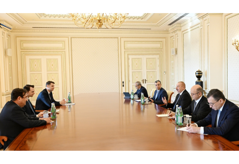 Президент Азербайджана Ильхам Алиев принял министра энергетики Румынии
