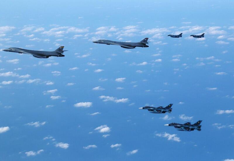 США, Южная Корея и Япония провели совместные учения авиации